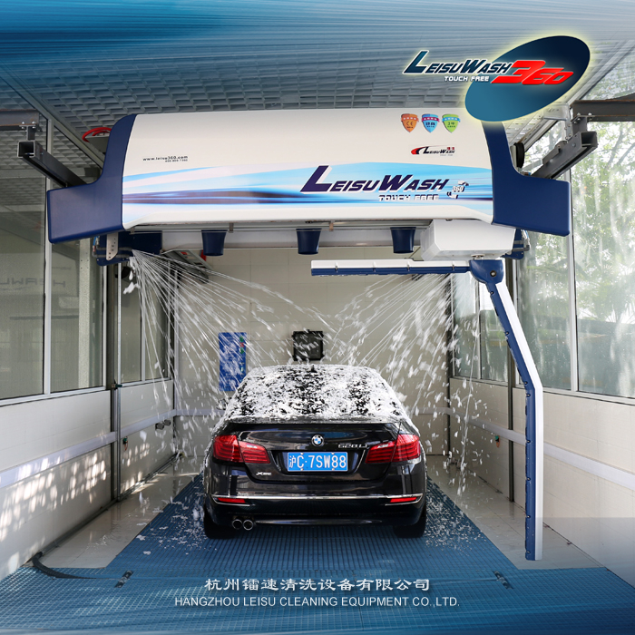 镭豹360极速型电脑洗车机 伺服驱动变频自动洗车设备